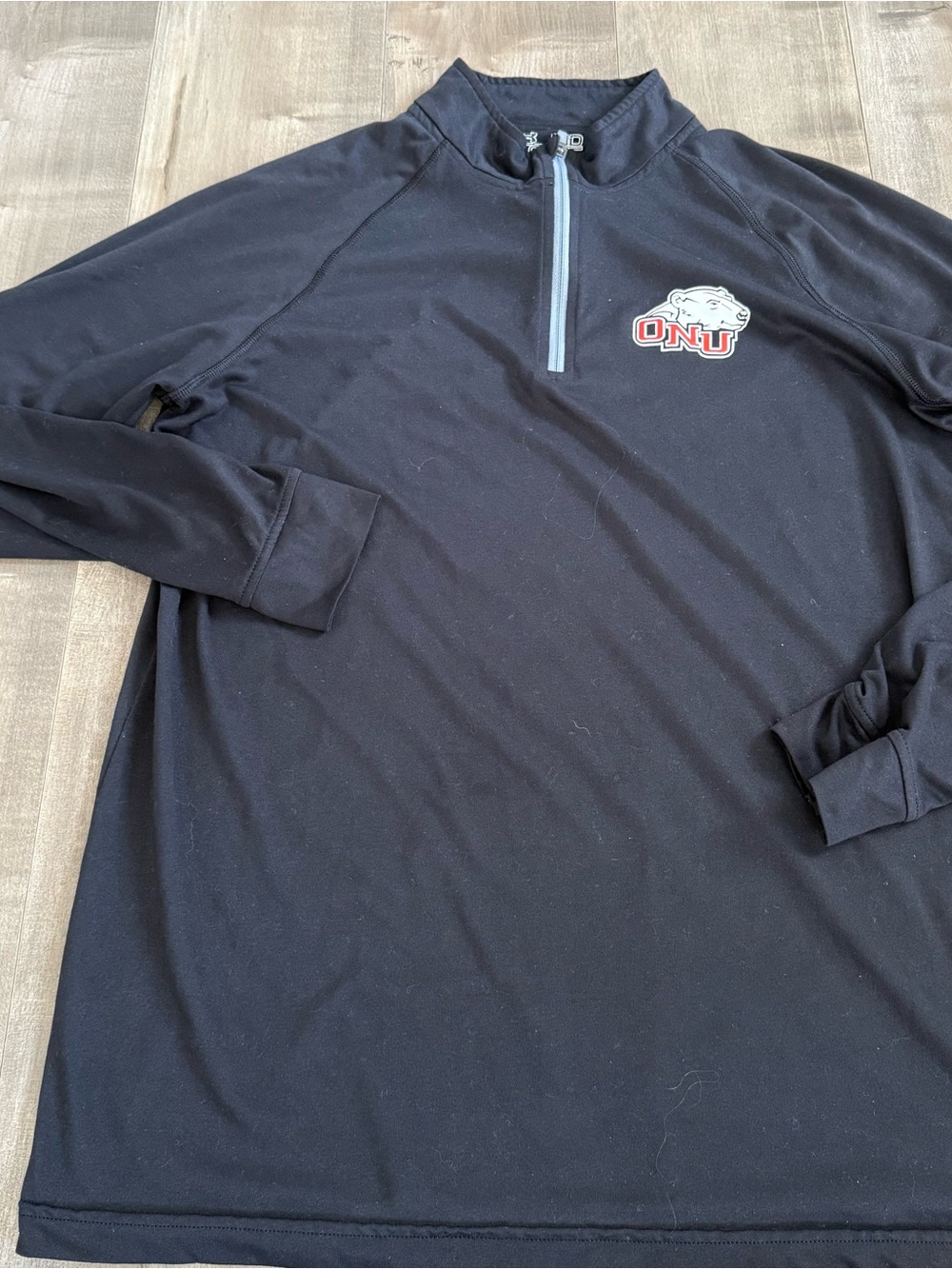 Under Armour Quarter Zip Pullover Performance Ohio Northern University Medium Bl